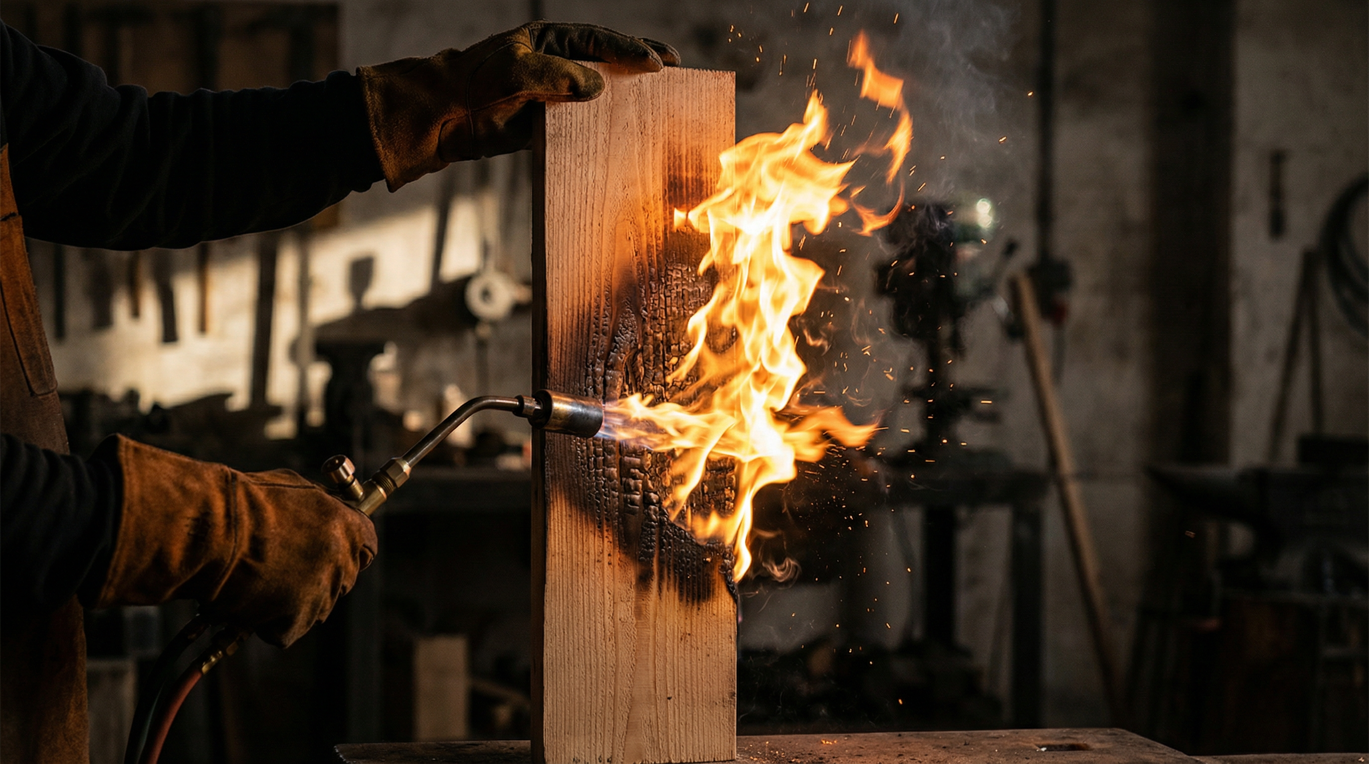 De magie van vuur en hout